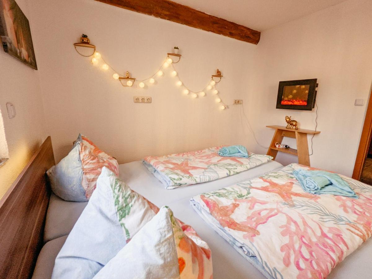Appartement Urlaubstraum Mit Pool, Terrasse & Fluss Im Garten - Ut à Sebnitz Extérieur photo