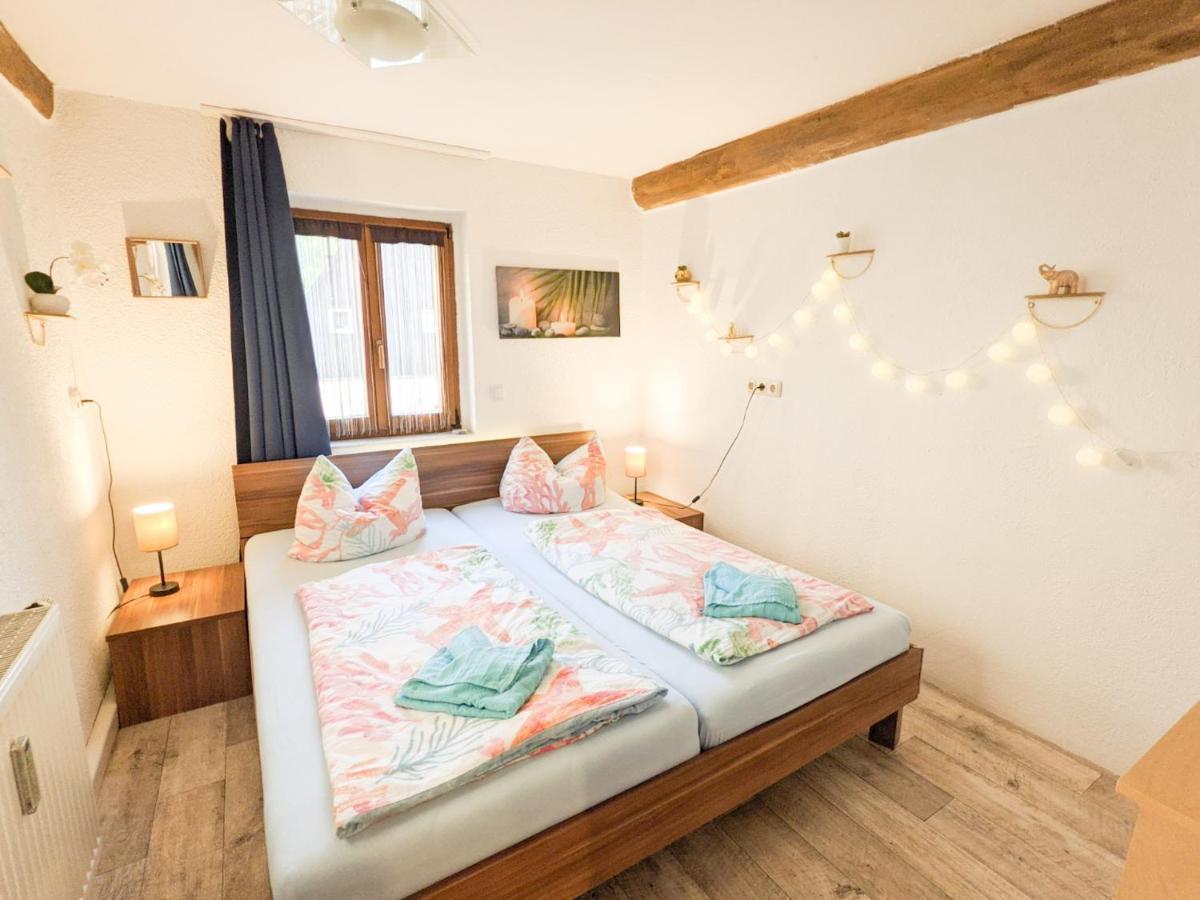 Appartement Urlaubstraum Mit Pool, Terrasse & Fluss Im Garten - Ut à Sebnitz Extérieur photo