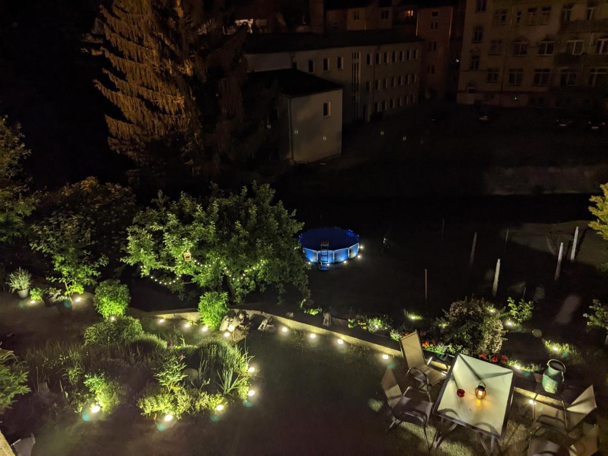 Appartement Urlaubstraum Mit Pool, Terrasse & Fluss Im Garten - Ut à Sebnitz Extérieur photo